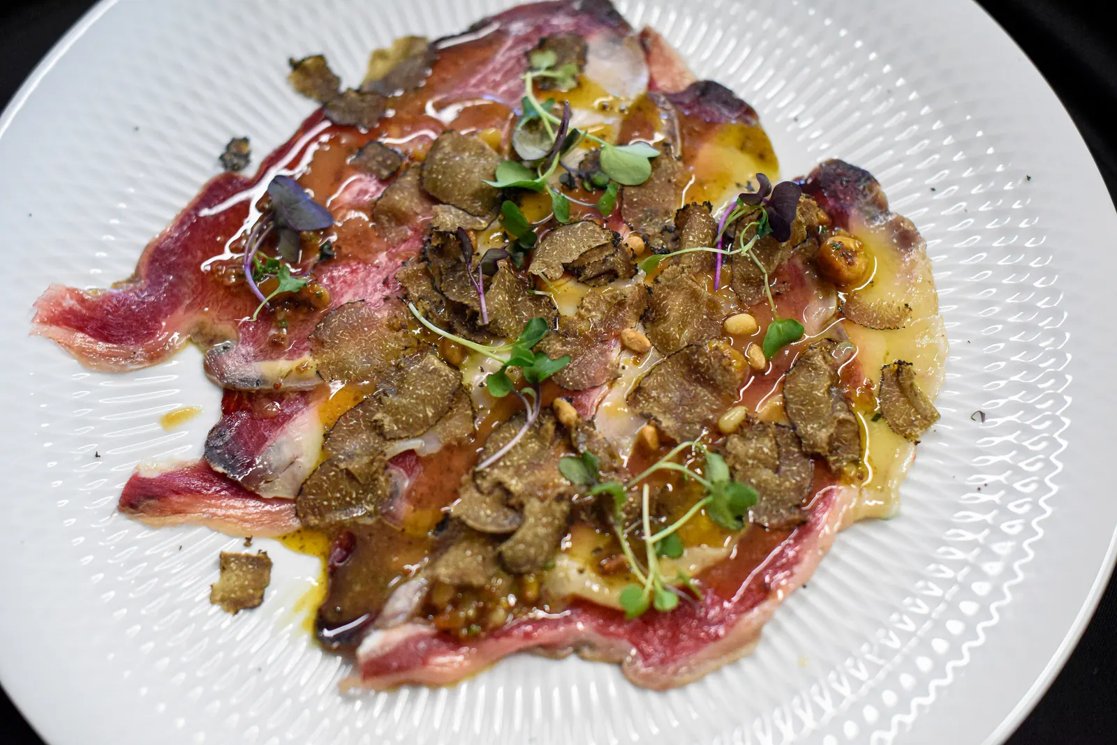 Wagyu carpaccio